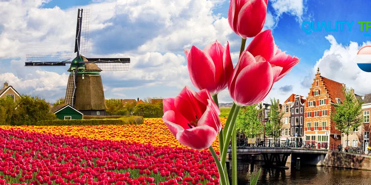 3 dny v Nizozemí – Amsterdam, Keukenhof a další