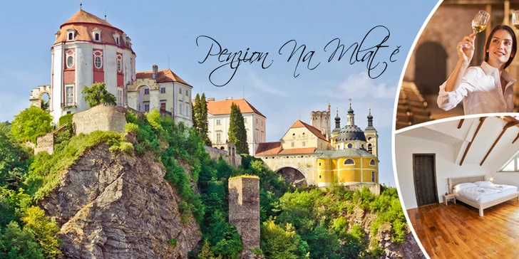 3-4 dny božského odpočinku na jižní Moravě pro dva