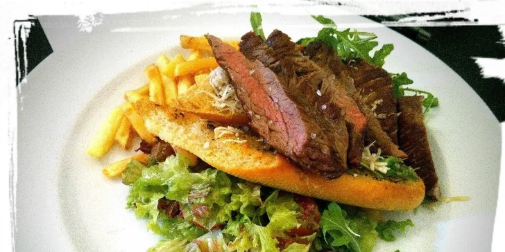3chodové menu v Pražské Knajpě pro dva