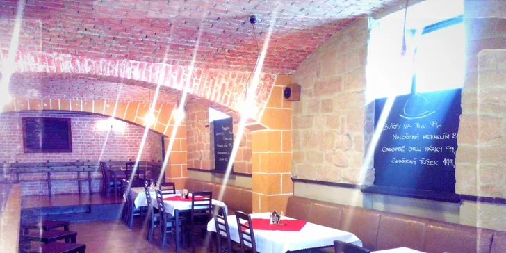 3chodové menu v Pražské Knajpě pro dva