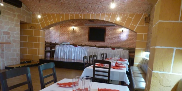 3chodové menu v Pražské Knajpě pro dva