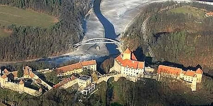 Bezva relax a pohoda pro dva u hradu Veveří
