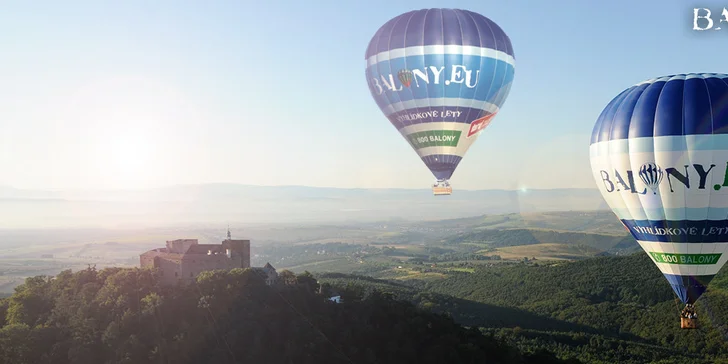 Vzhůru do oblak s horkovzdušným balonem