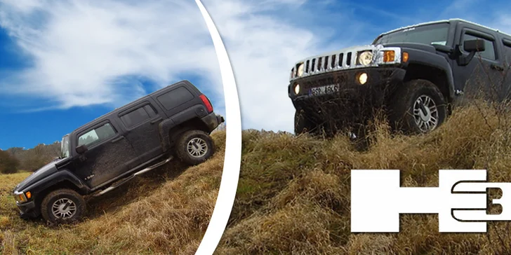 Zážitek s vozem Hummer H3 v terénu i po silnici