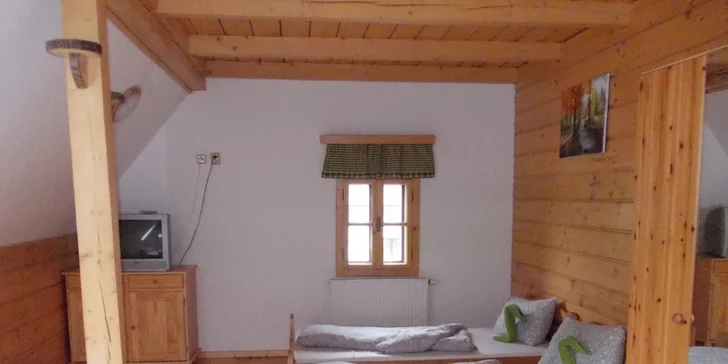 Stylové ubytování v Roubence - zimní a jarní nabídka pro 2 osoby
