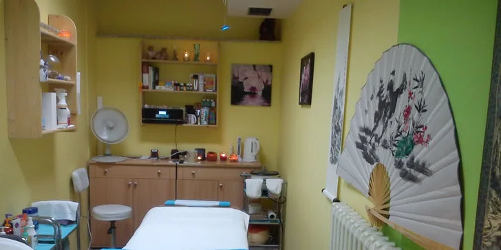 Spa aroma masáž zad a šíje s vůní pomeranče