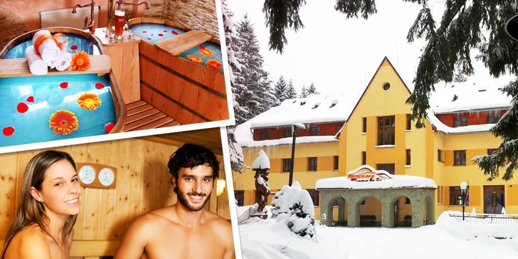 Wellness rozmazlování v Beskydech pro dva