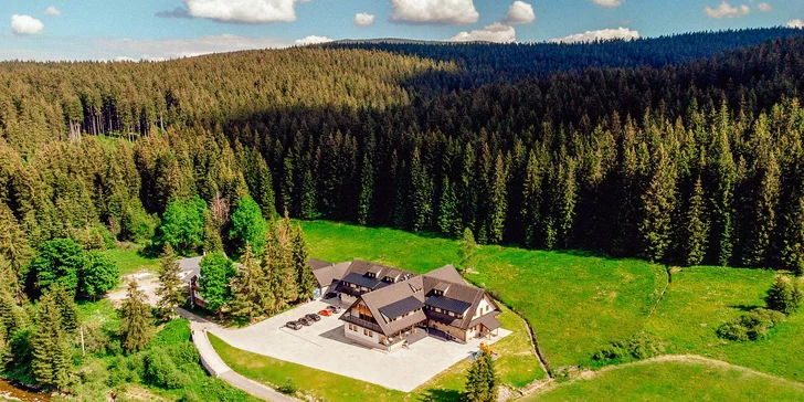 Letní dovolená na Slovensku v rodinném penzionu: polopenze i wellness