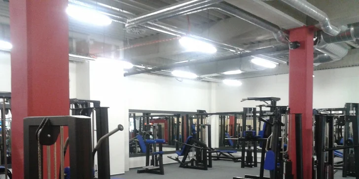 Měsíční permanentka do jednoho ze 4 fitcenter
