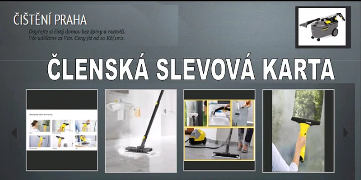 Hloubkové čištění koberců v domácnostech a kancelářích + dárek