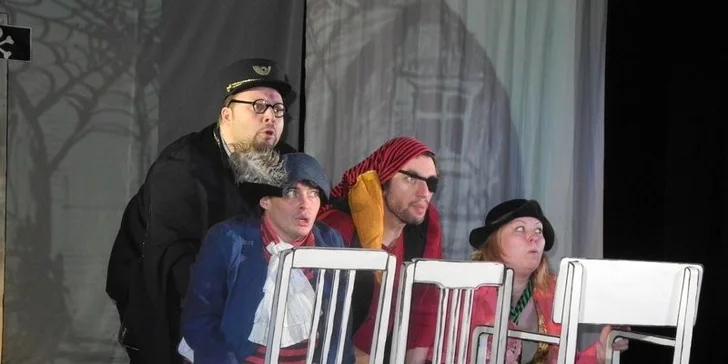 Vstupenka na dětské představení Divadla Aha! v Divadle Gong