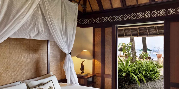 V hotelu Novotel Bali Benoa budete ubytovaní v klimatizovaném pokoji s manželskou postelí velikosti king size nebo dvěma oddělenými lůžky. 
