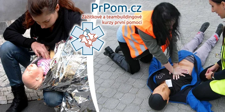 Zážitkové kurzy první pomoci - akce, napětí i zábava