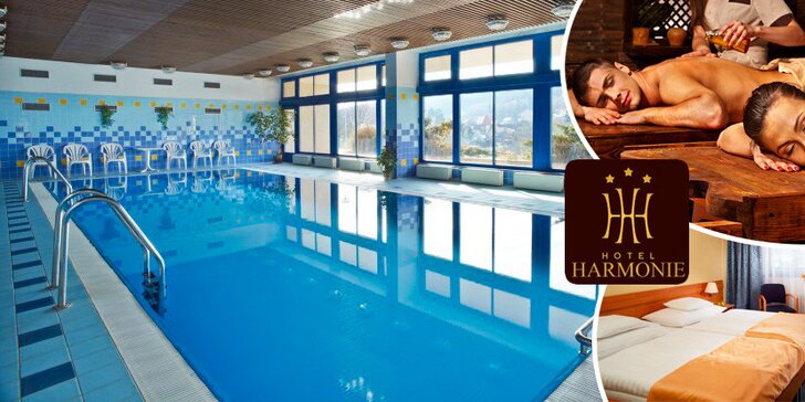 3denní bohatý wellness v hotelu Harmonie v Luhačovicích