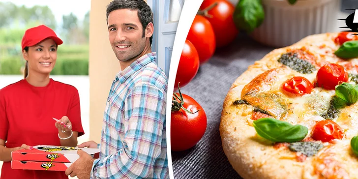 Dvě maxi pizzy dle vašeho výběru až k vám domů