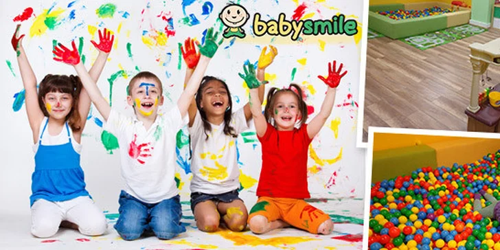 Jednorázové vstupy i permanentky do dětského klubu Babysmile