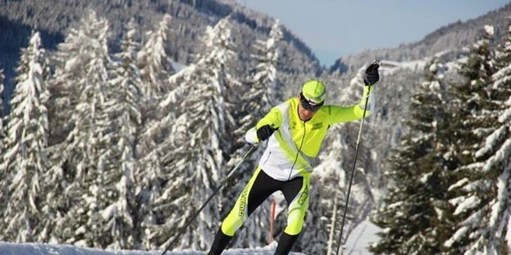 Kurzy běžeckého lyžování na Božím Daru