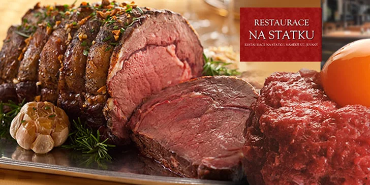 Tatarský biftek, rostbíf nebo pražská šunka (500 g)