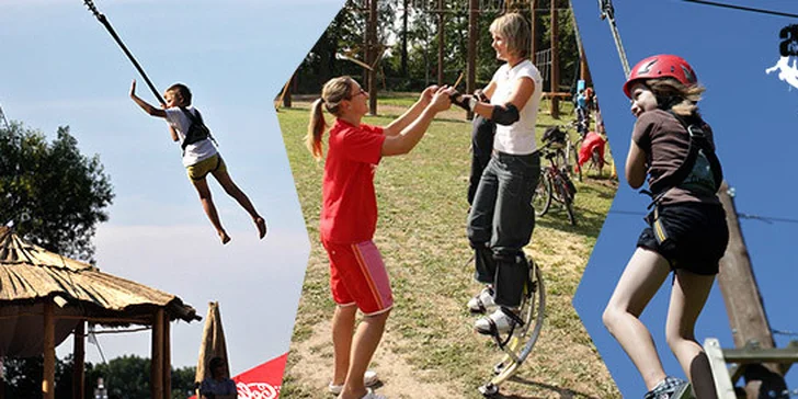 Vstup na 6 skvělých atrakcí v Adrenalin parku