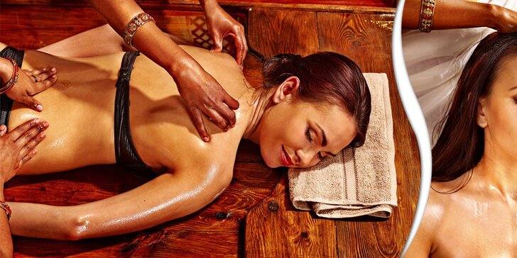 Tradiční ájurvédská masáž pro zdravé tělo a mysl