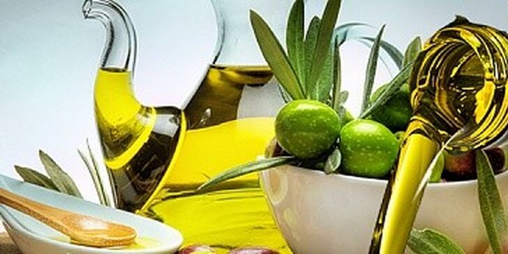 Extra panenský olivový olej stáčený do dárkového skla s pákovým uzávěrem
