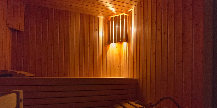 Za příplatek si dopřejte relax ve wellness.