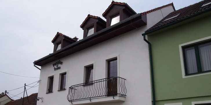 Víno a odpočinek pro dva v Penzionu u Ivana