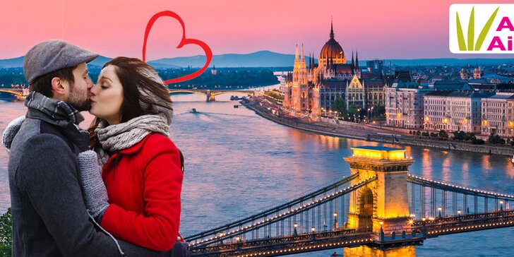 Valentýnský pobyt v Budapešti – památky i lázně