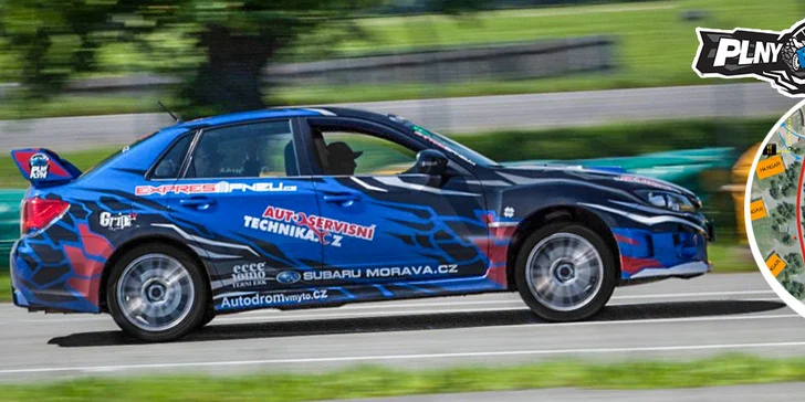Zážitek na profi závodním okruhu v Subaru WRX STi