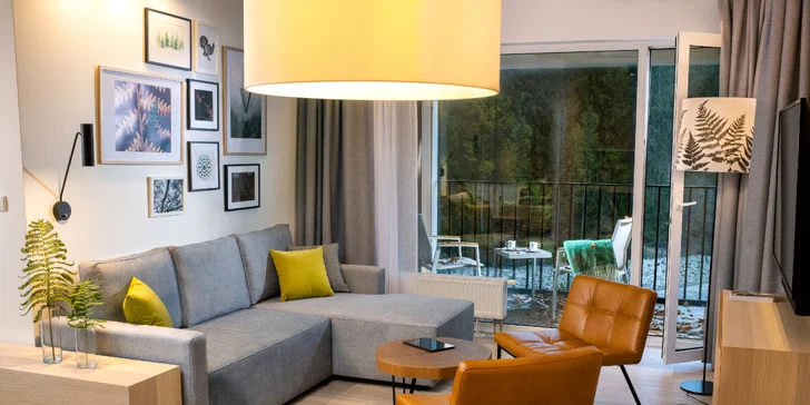 V Deluxe apartmánu se můžete ubytovat až ve 4 osobách.