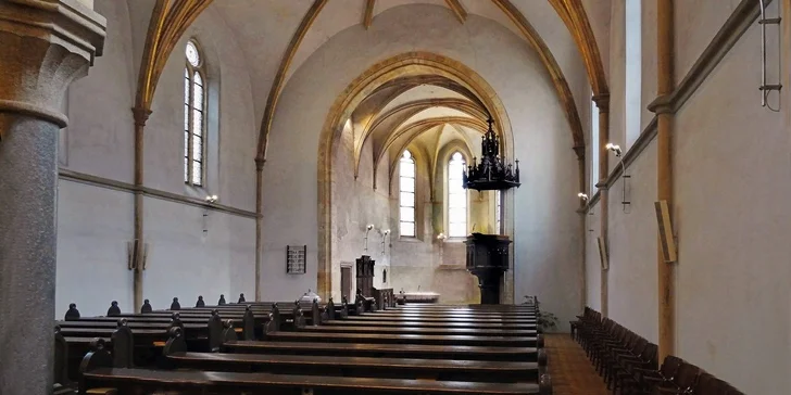 Interiér kostela sv. Klimenta