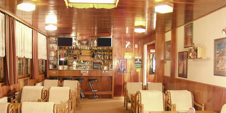 Horský hotel s polopenzí v Krkonoších ve středisku Dolní Mísečky