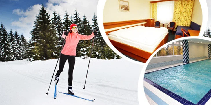 Zimní relax v srdci Vysočiny pro dva v Hotelu Svratka***
