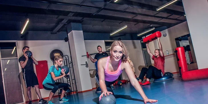 Měsíční vstup do FitnessAction na všechny lekce