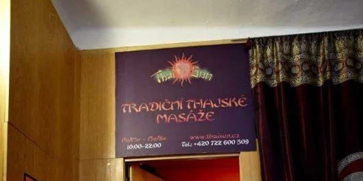 Luxusní thajské masáže v Thai Sun v centru Prahy