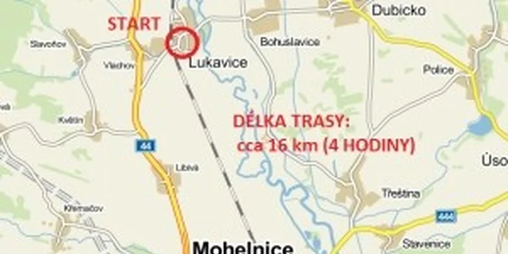 Letní sjezd řeky Moravy včetně zapůjčení vybavení