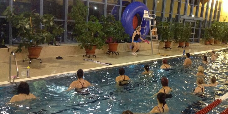 Aqua Zumba® party s wellness po cvičení v Aquacentru BOSPOR v Bohumíně