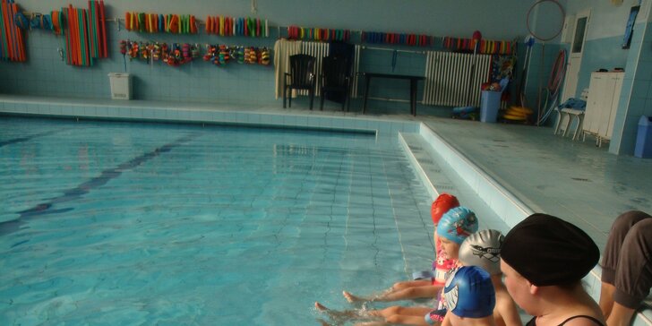 Plavání dětí od 3 do 10 let v Prostějově - 3 zkušební lekce
