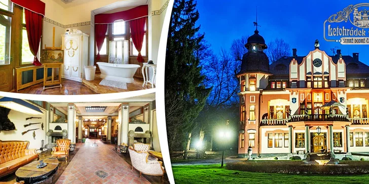 Luxusní pobyt s wellness v Letohrádku sv. Vojtěch