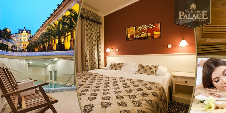 Odpočinek pro dva v luxusním hotelu ve Varech