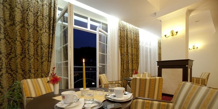 Odpočinek pro dva v luxusním hotelu ve Varech