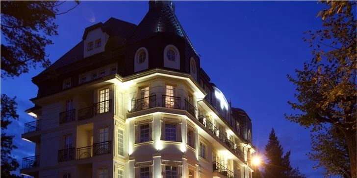 Odpočinek pro dva v luxusním hotelu ve Varech