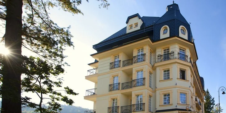 Odpočinek pro dva v luxusním hotelu ve Varech