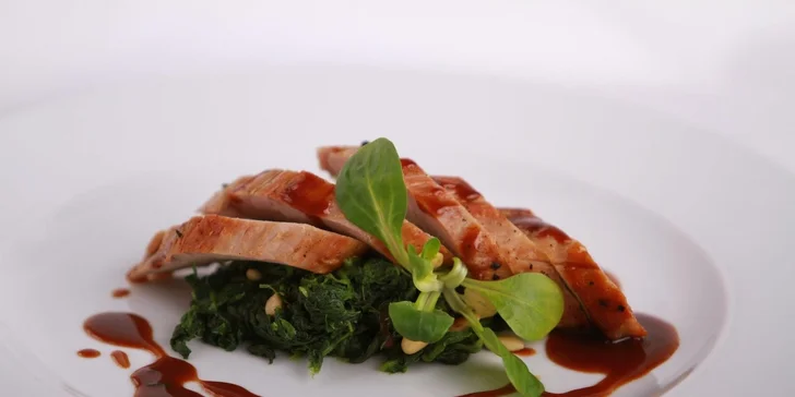 4chodové tasting menu pro dva v restauraci Olivier