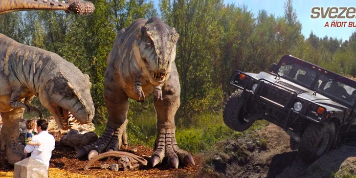 Dravá jízda na off-road polygonu s Hummerem H1