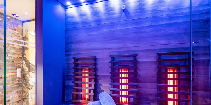Ve wellness najdete například infrasaunu.