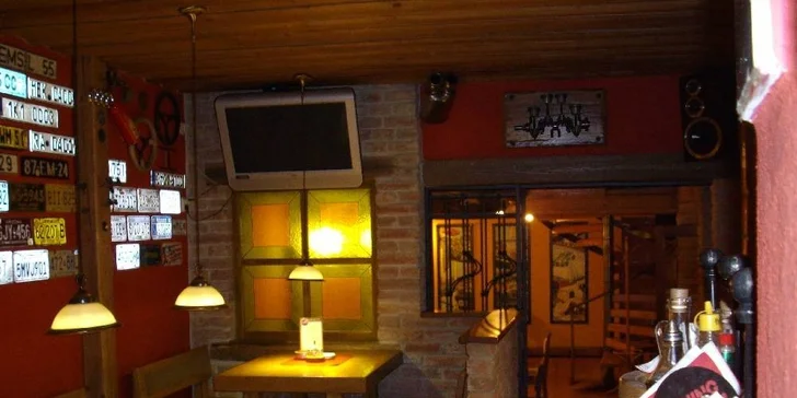 Skvělý mix grill ze čtyř druhů masa + velká příloha