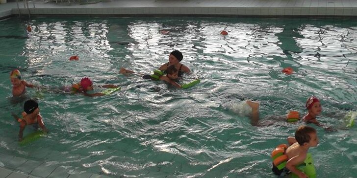 Plavání dětí od 3 do 10 let v Prostějově - 3 zkušební lekce