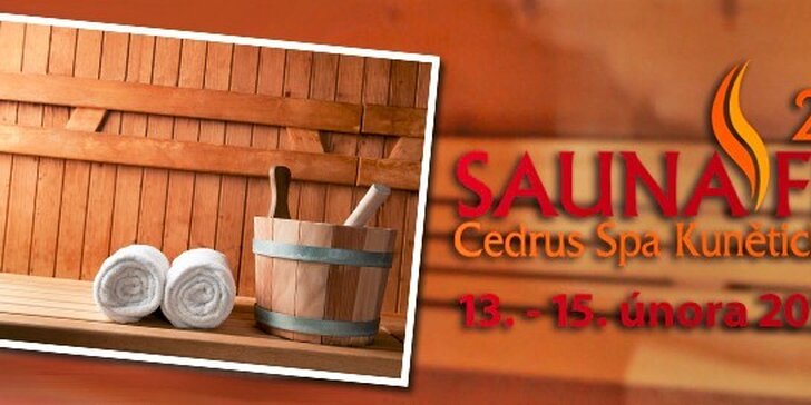 Desítky saunových ceremoniálů zažijte na akci SaunaFest 2015