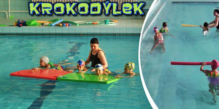 Plavání dětí od 3 do 10 let v Prostějově - 1 zkušební lekce